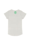 Lapel logo Women's Organic Cotton Natural T-shirt