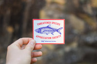 Australian Grayling ‘Threatened Species Appreciation Society’ Sticker