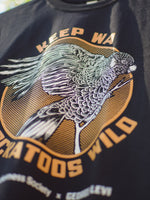 Carnaby’s Black Cockatoo Black Organic T-Shirt