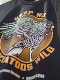 Carnaby’s Black Cockatoo Black Organic T-Shirt