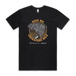 Carnaby’s Black Cockatoo Black Organic T-Shirt