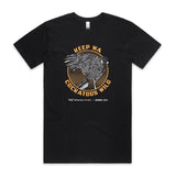 Carnaby’s Black Cockatoo Black Organic T-Shirt