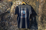 Deforestation Map Unisex Black Organic T-Shirt