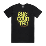 Eye on Country Unisex Black Organic T-Shirt