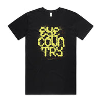 Eye on Country Unisex Black Organic T-Shirt