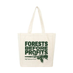 Forests Before Profits Organic Tote Bag