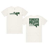 Forests Before Profits Natural Organic T-Shirt