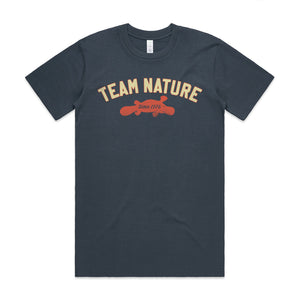 Team Nature blue organic t-shirt