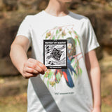 Maugean skate black sticker