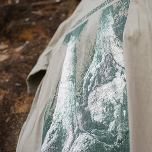 Protect Barrington Tops green organic t-shirt
