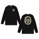 Sandhill Dunnart Unisex Black Long Sleeve Organic T-Shirt
