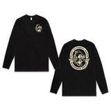 Sandhill Dunnart Unisex Black Long Sleeve Organic T-Shirt