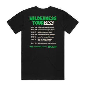 Save Victoria's forests black organic t-shirt