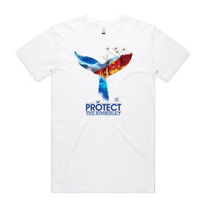 Protect the Kimberley white organic t-shirt
