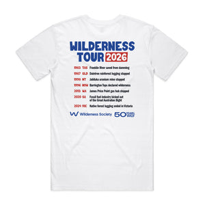 Protect the Kimberley white organic t-shirt