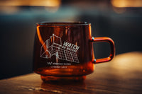 Watch on Nature Satellite Amber Glass Mug