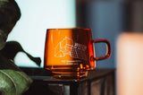 Watch on Nature Satellite Amber Glass Mug