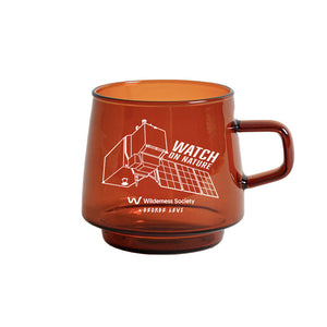 Watch on Nature Satellite Amber Glass Mug