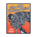‘Keep WA Cockatoos Wild’ Sticker