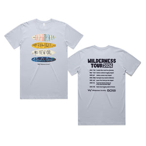 Great Australian Bight light blue organic t-shirt