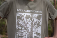 Love Native Forests Eucalyptus T-shirt