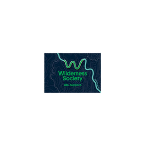 Wilderness Society River Logo Pin Badge