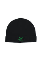 Black beanie (made from recycled plastic)