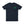 Lapel logo Men's Organic Cotton Navy T-shirt