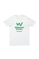 Life support Green Logo White Tshirt